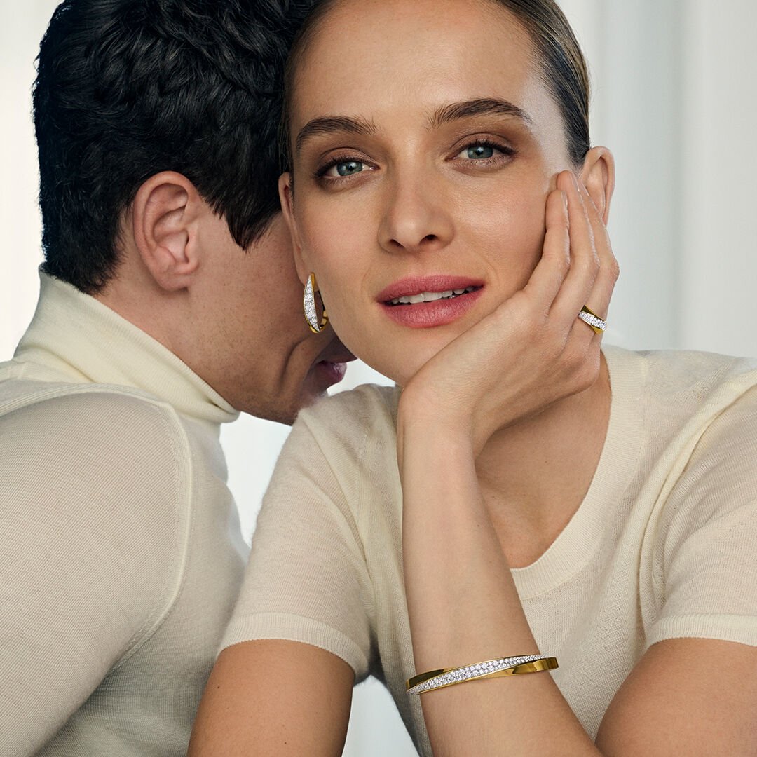 Image shows Graff Butterfly Double Butterfly Silhouette Diamond Pendant