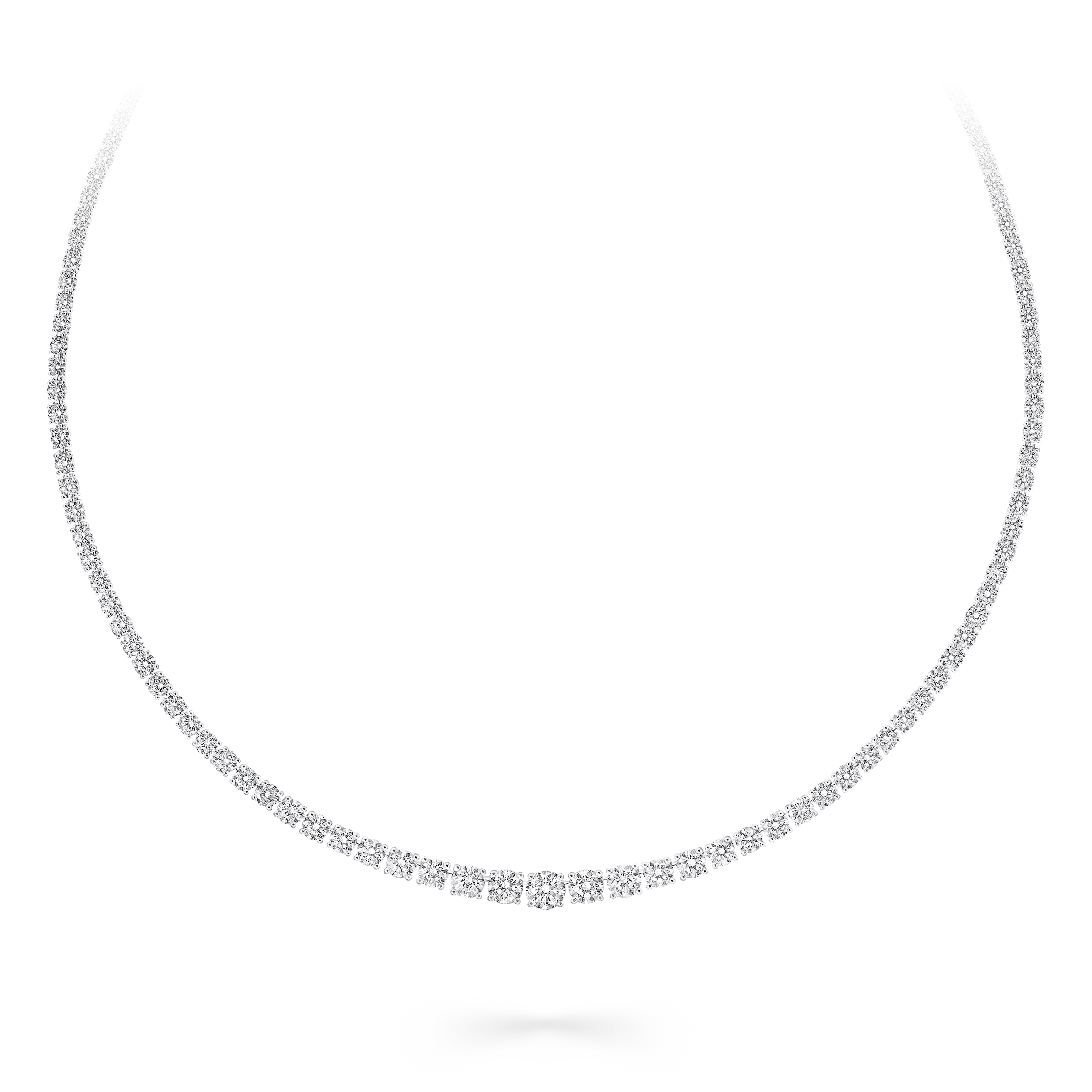 Round Diamond Necklace