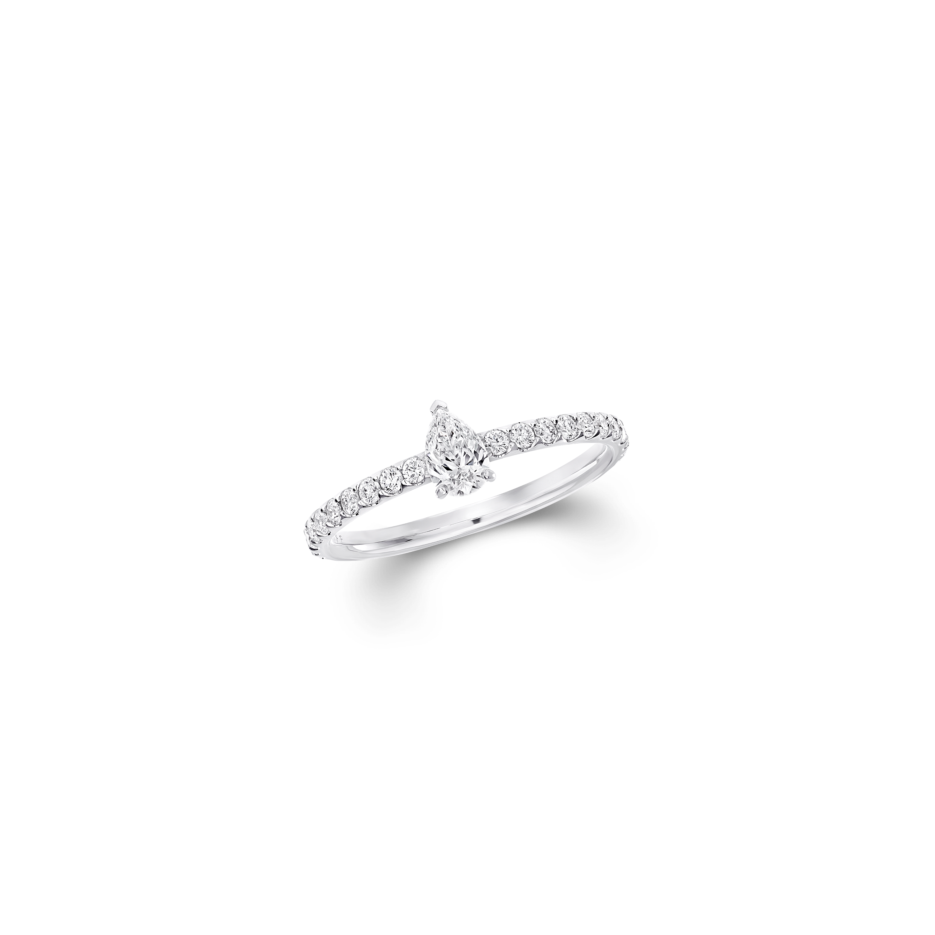 Foufou Pear Shape Diamond Ring