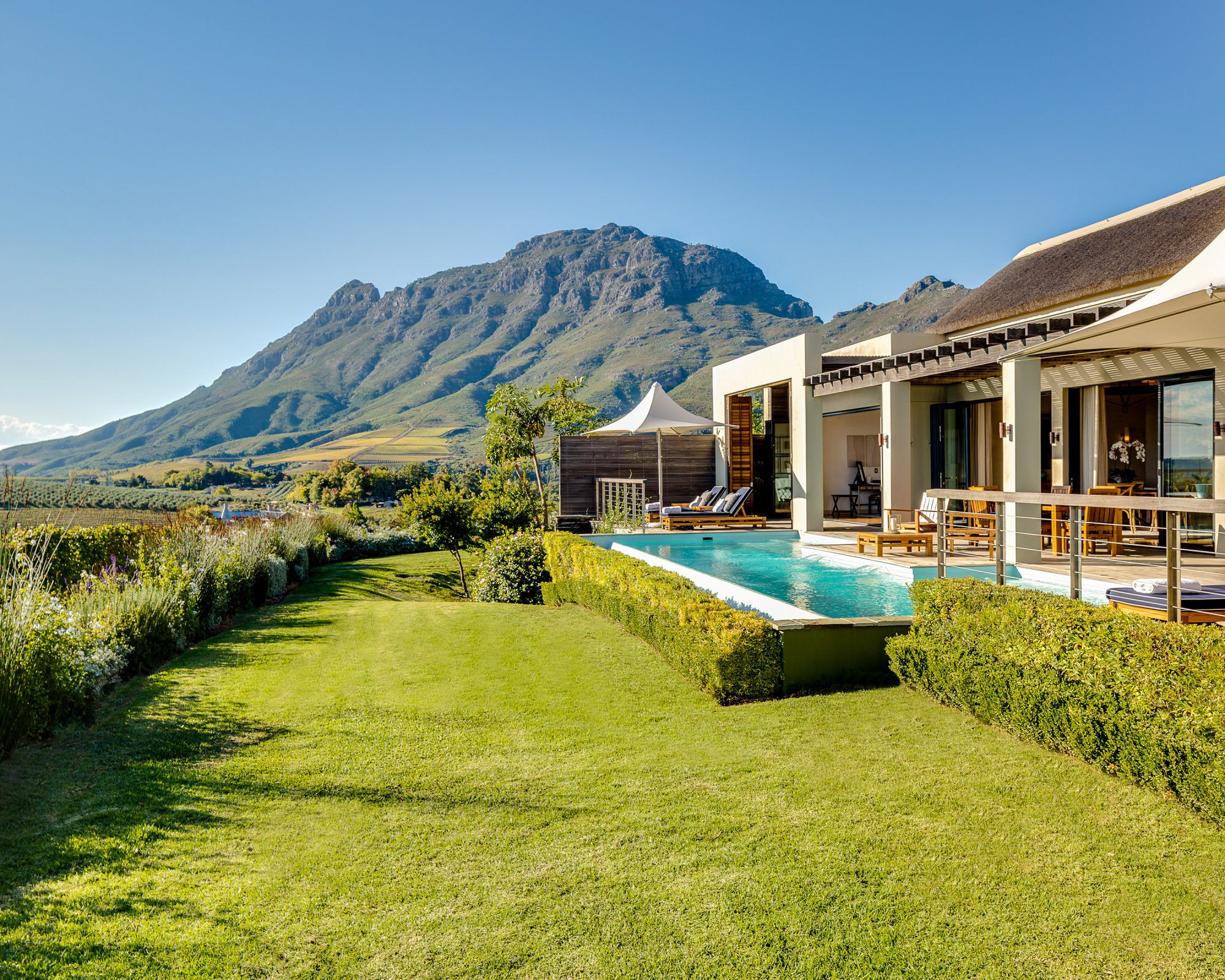 The Lodges of the Delaire Graff Estate in Stellenbosch, South Africa
