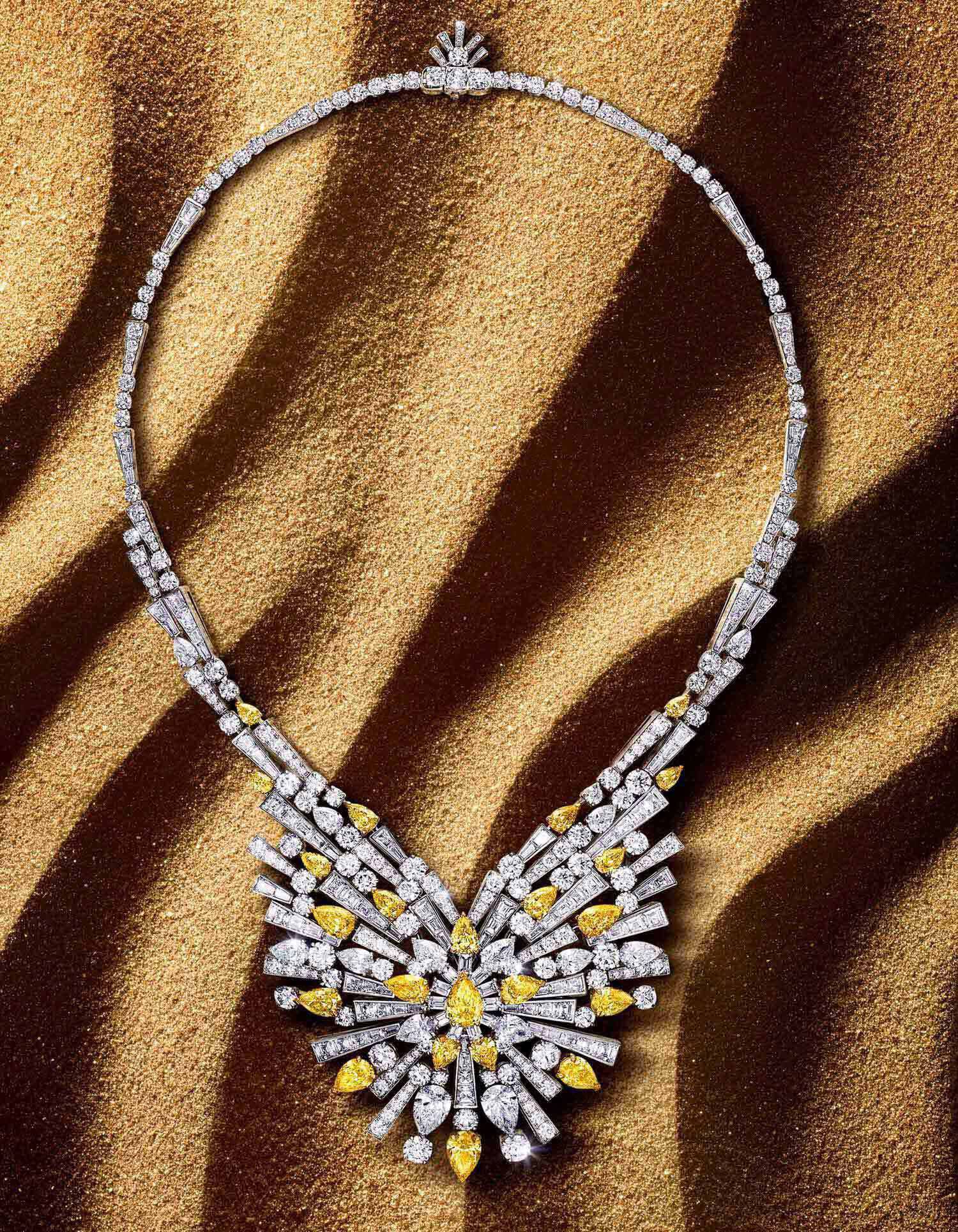 New Dawn Yellow Diamond High Jewellery Necklace	