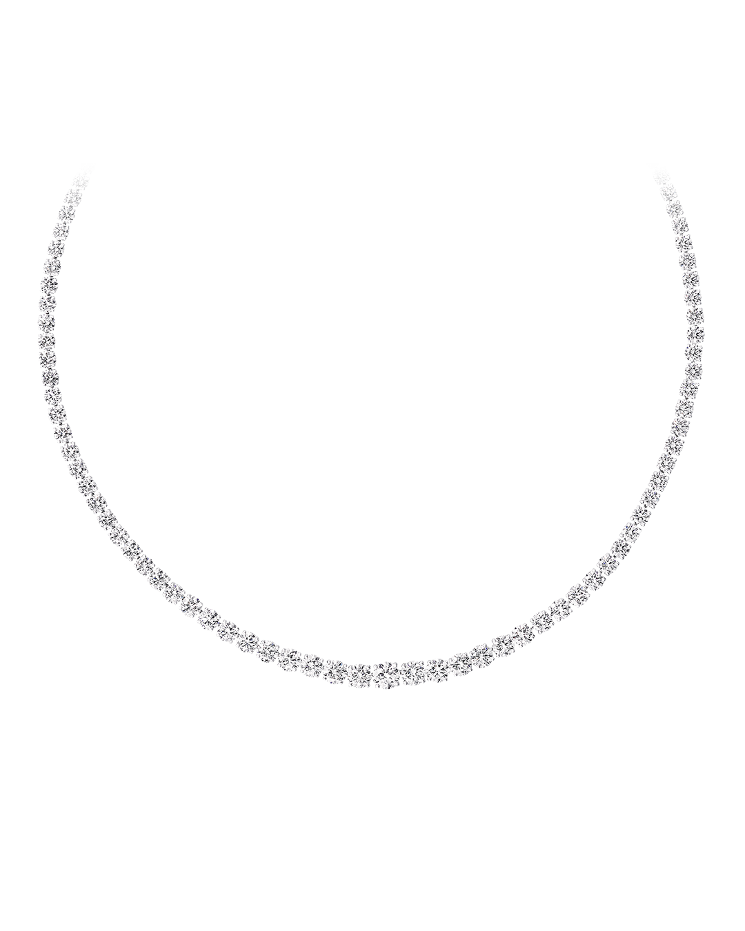 Graff Round Diamond Necklace