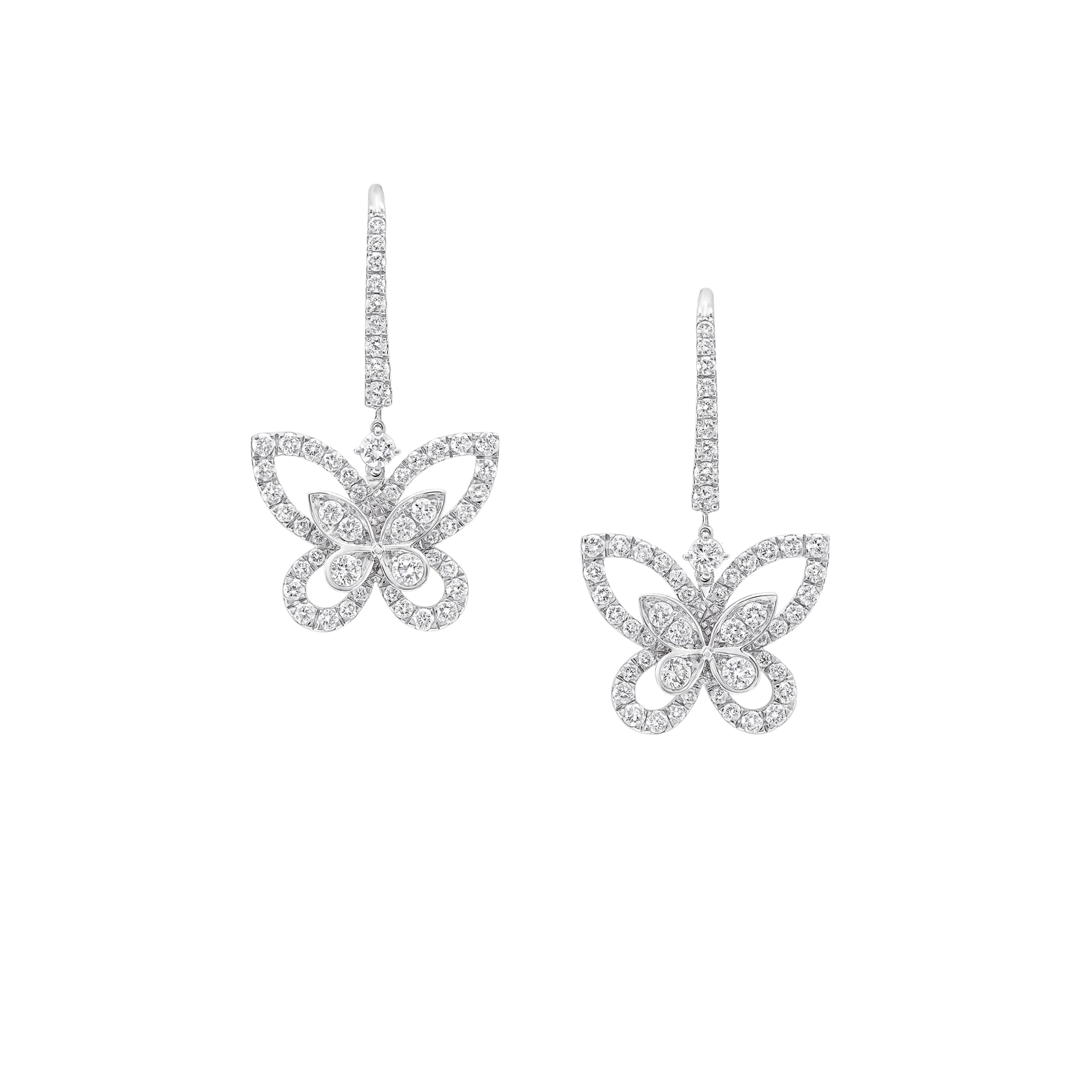 Graff Butterfly Diamond Butterfly Earrings