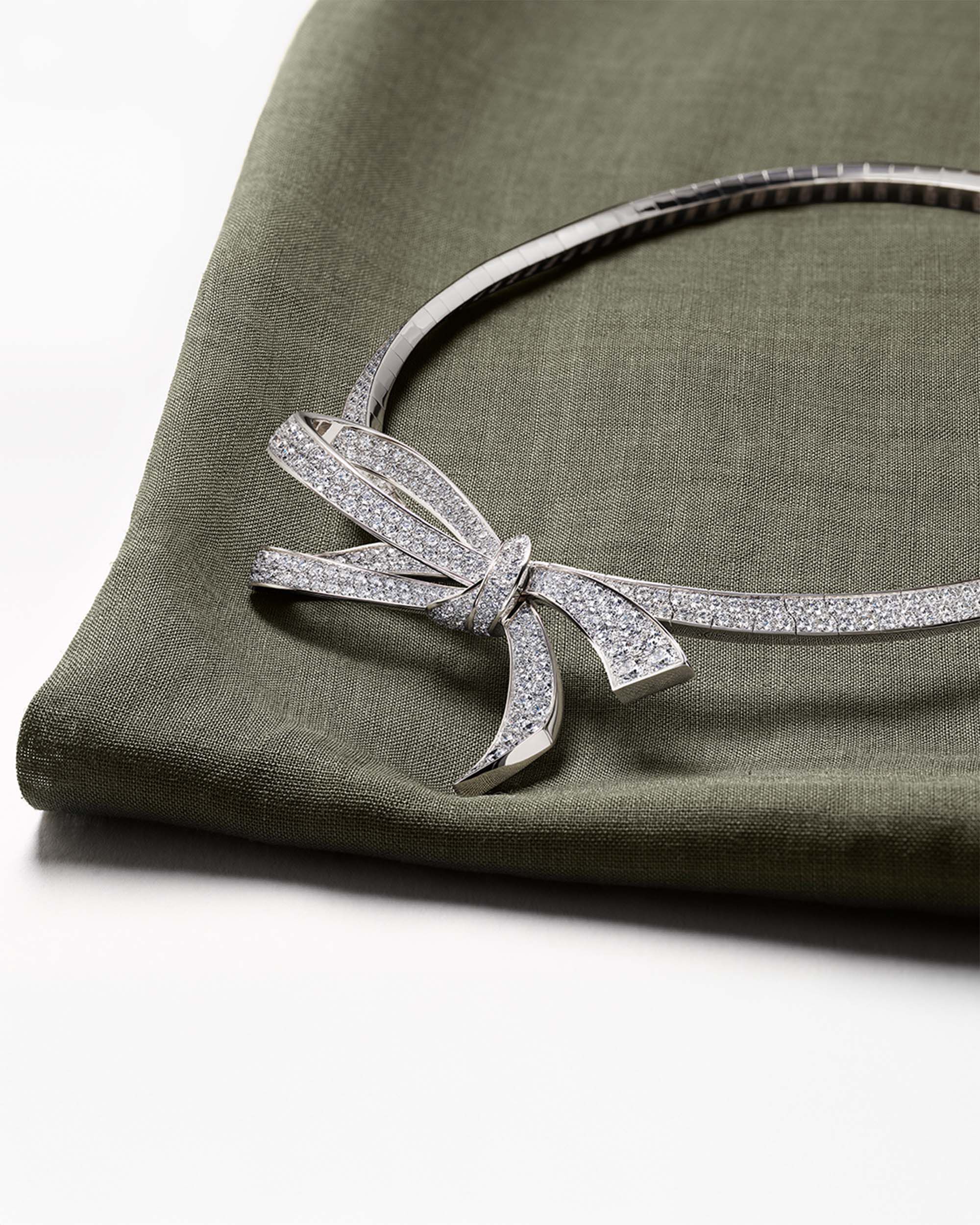 Mothers Day Gifts - image shows Graff Tilda's Bow Necklace