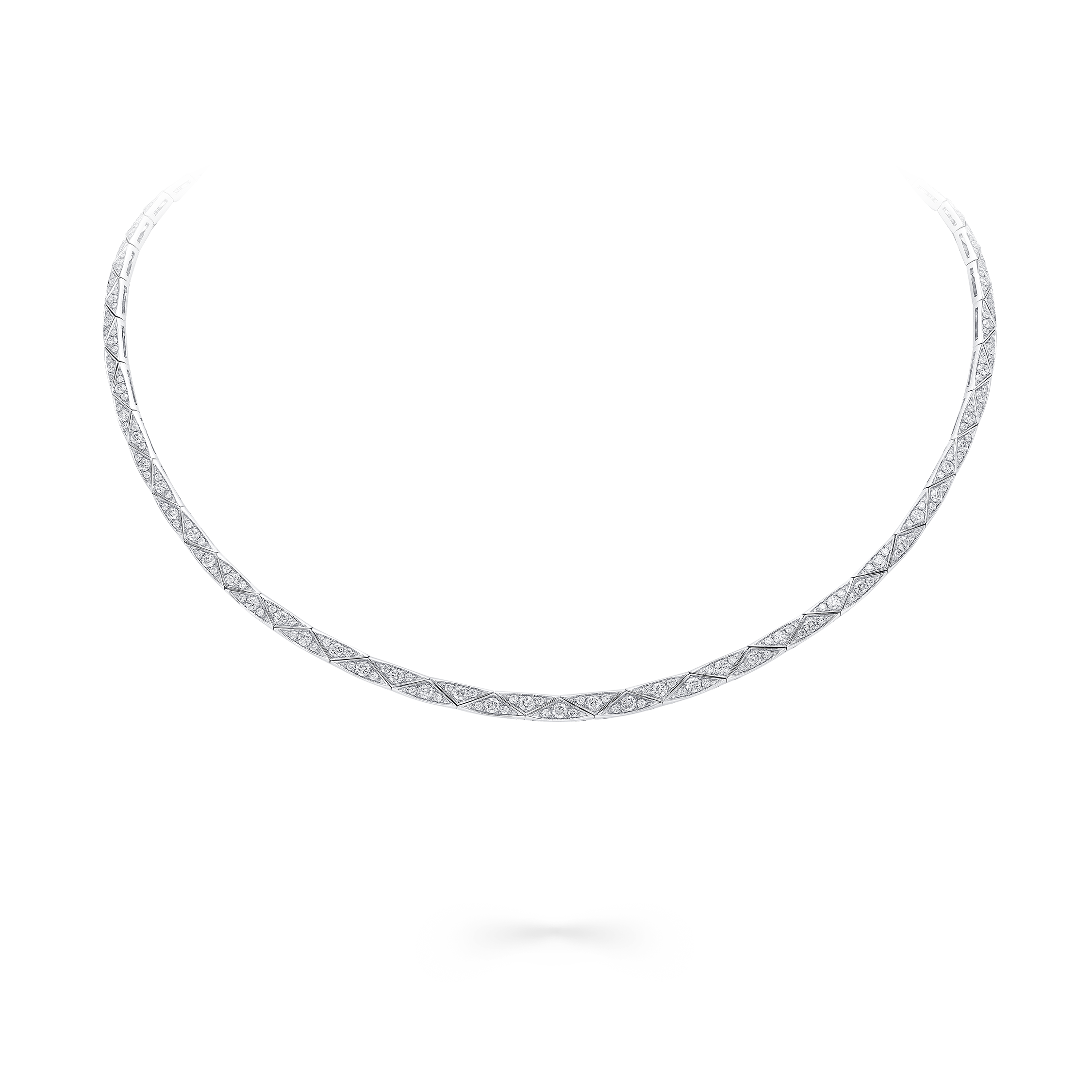 Laurence Graff Signature Faceted Chain Necklace