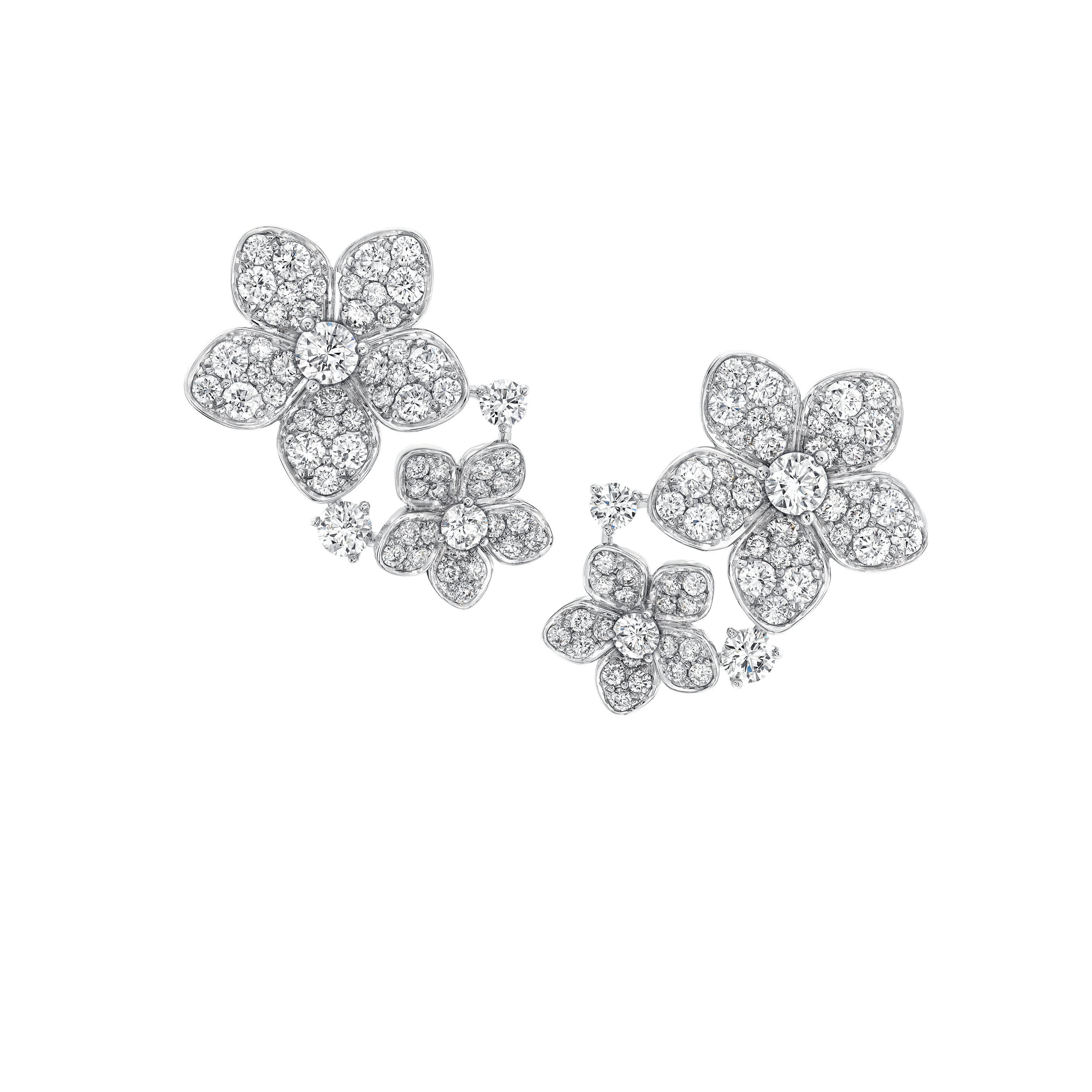 Graff Wildflower Diamond Earrings