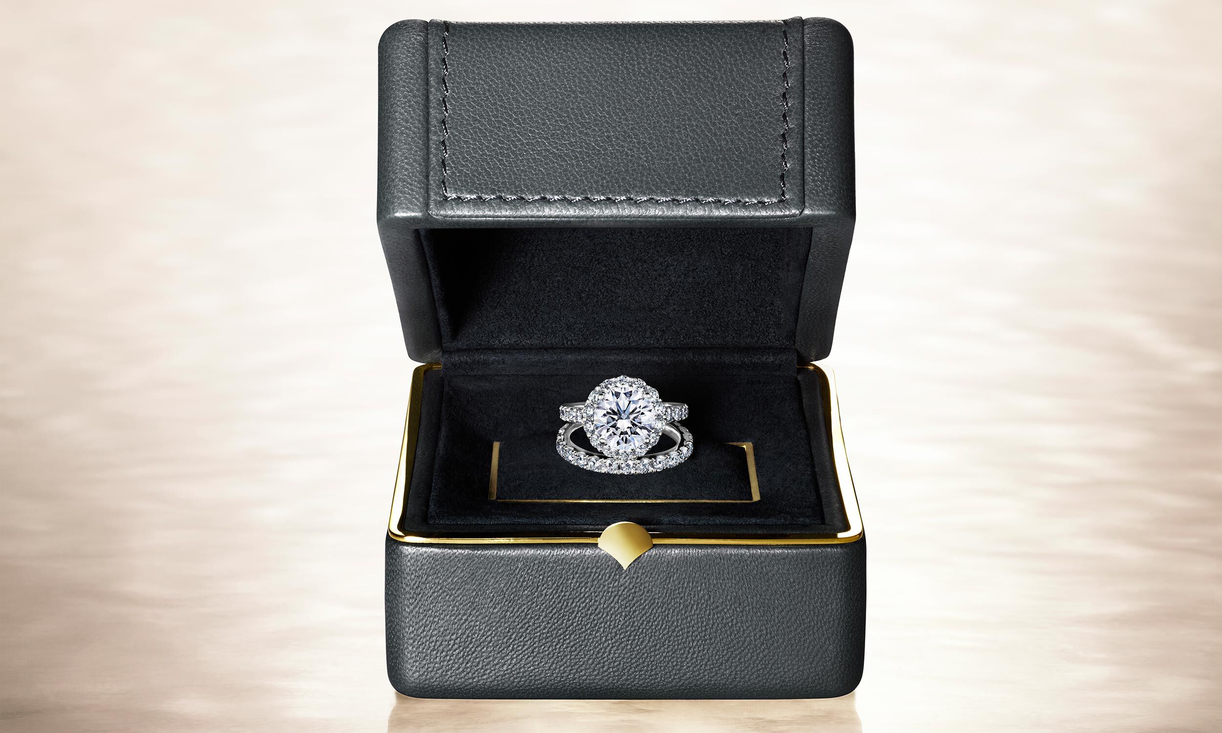 Graff Flame diamond engagement ring