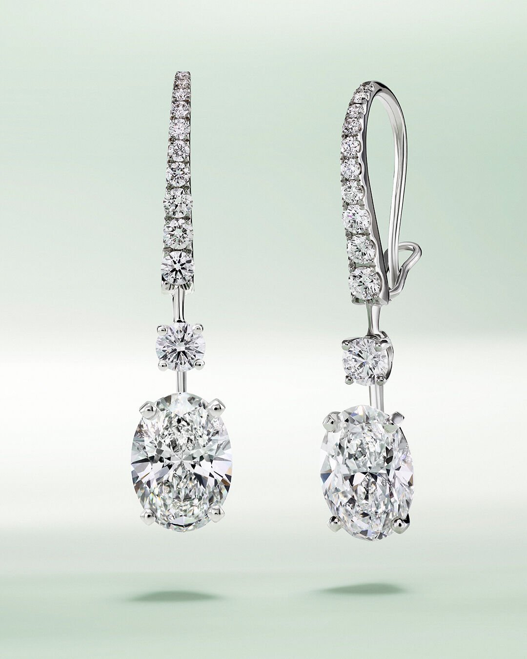 Tilda's Bow - image shows Graff Tilda's Bow Diamond Earrings