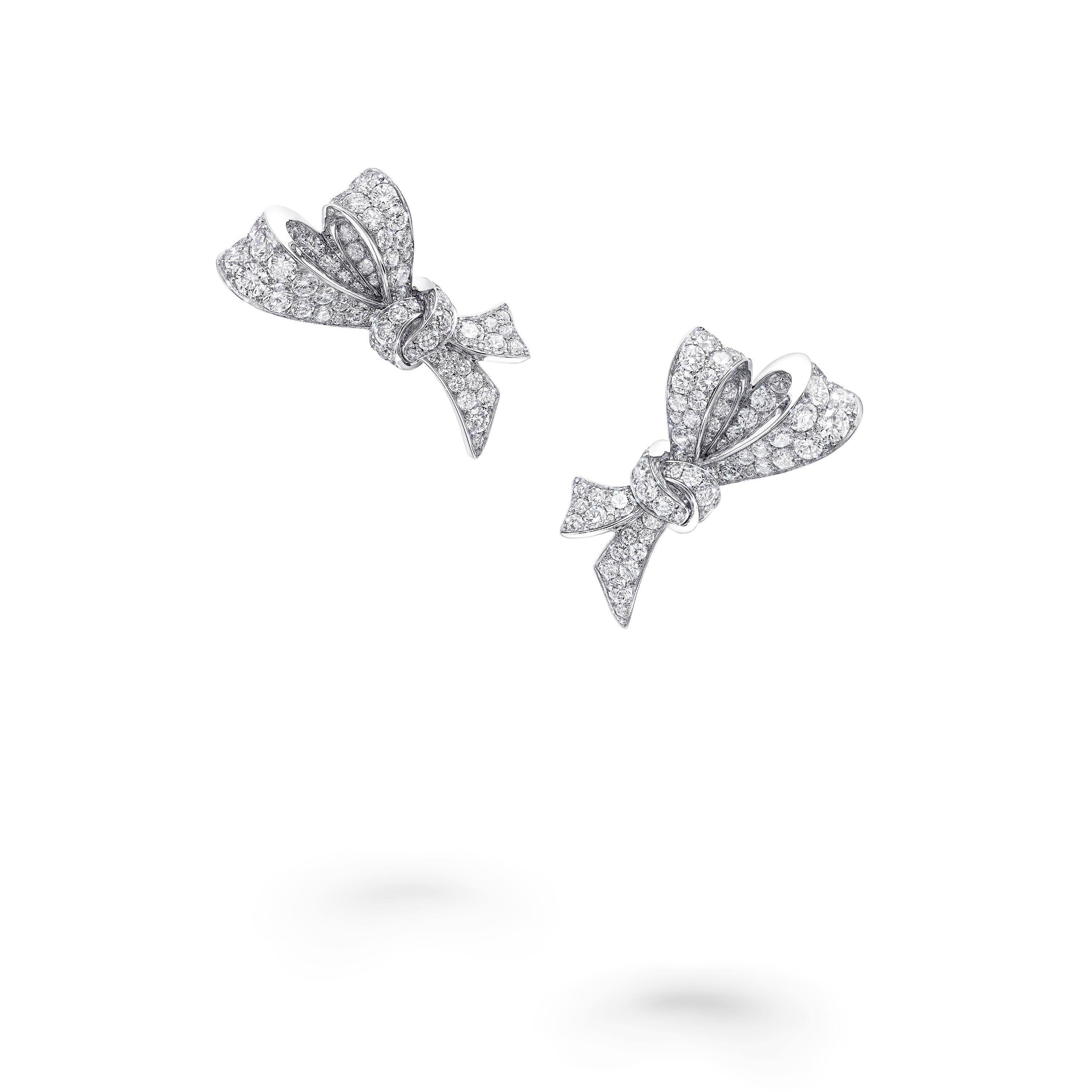 Tilda&rsquo;s Bow Diamond Stud Earrings