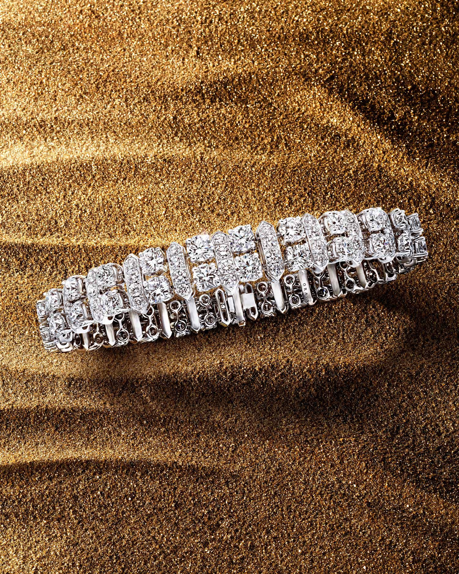 Diamond Night Moon high jewellery bracelet from the Graff Tribal collection