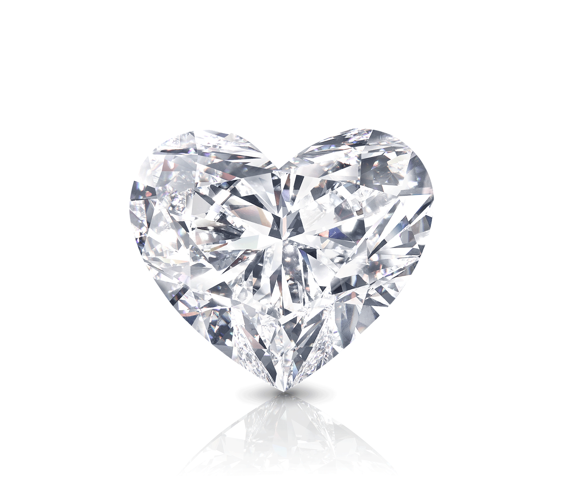 The Graff Venus - a heart shape white diamond