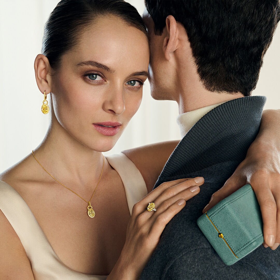 Image shows Graff Butterfly Double Butterfly Silhouette Diamond Pendant