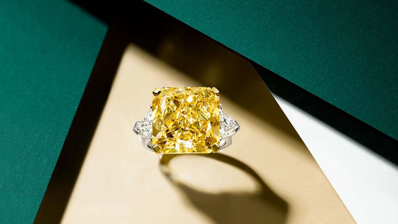 Still Life image of Graff Yellow Diamond Engagement Ring