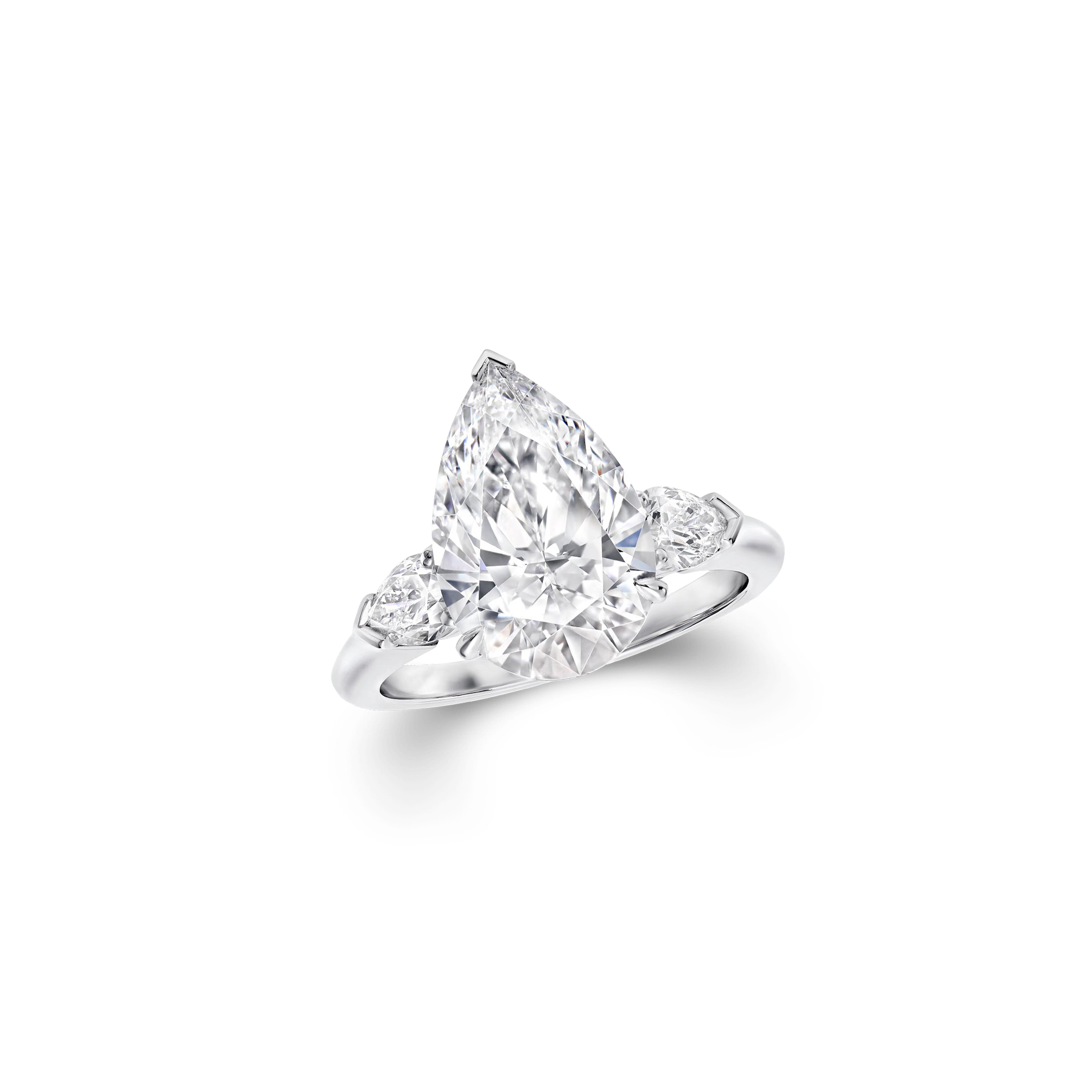 Graff Promise Pear Shape Diamond Engagement Ring.