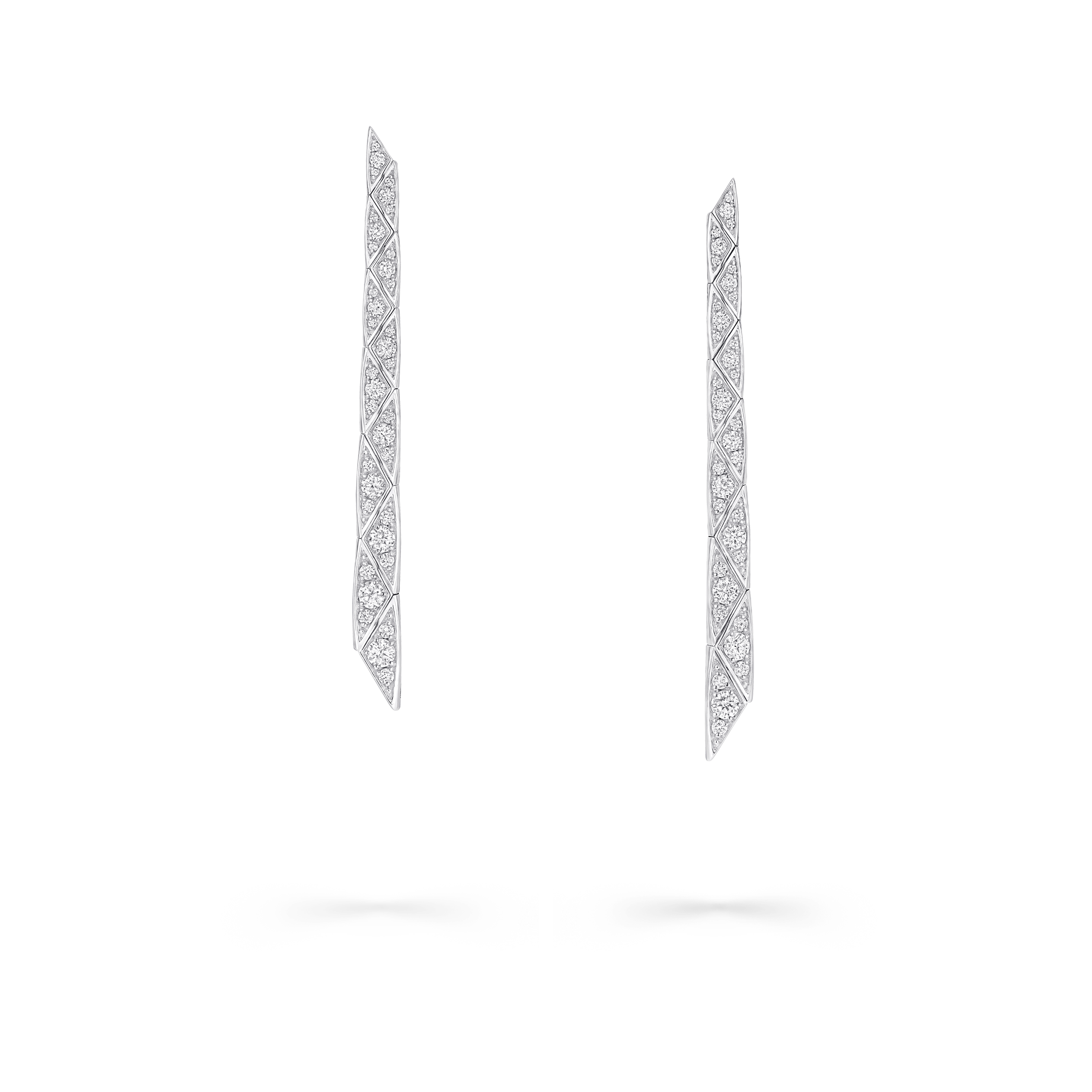 Laurence Graff Signature Faceted Strand Earrings