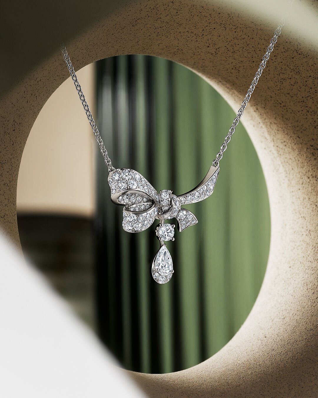 Eid Gifts - Image shows Graff Tilda's Bow pendant