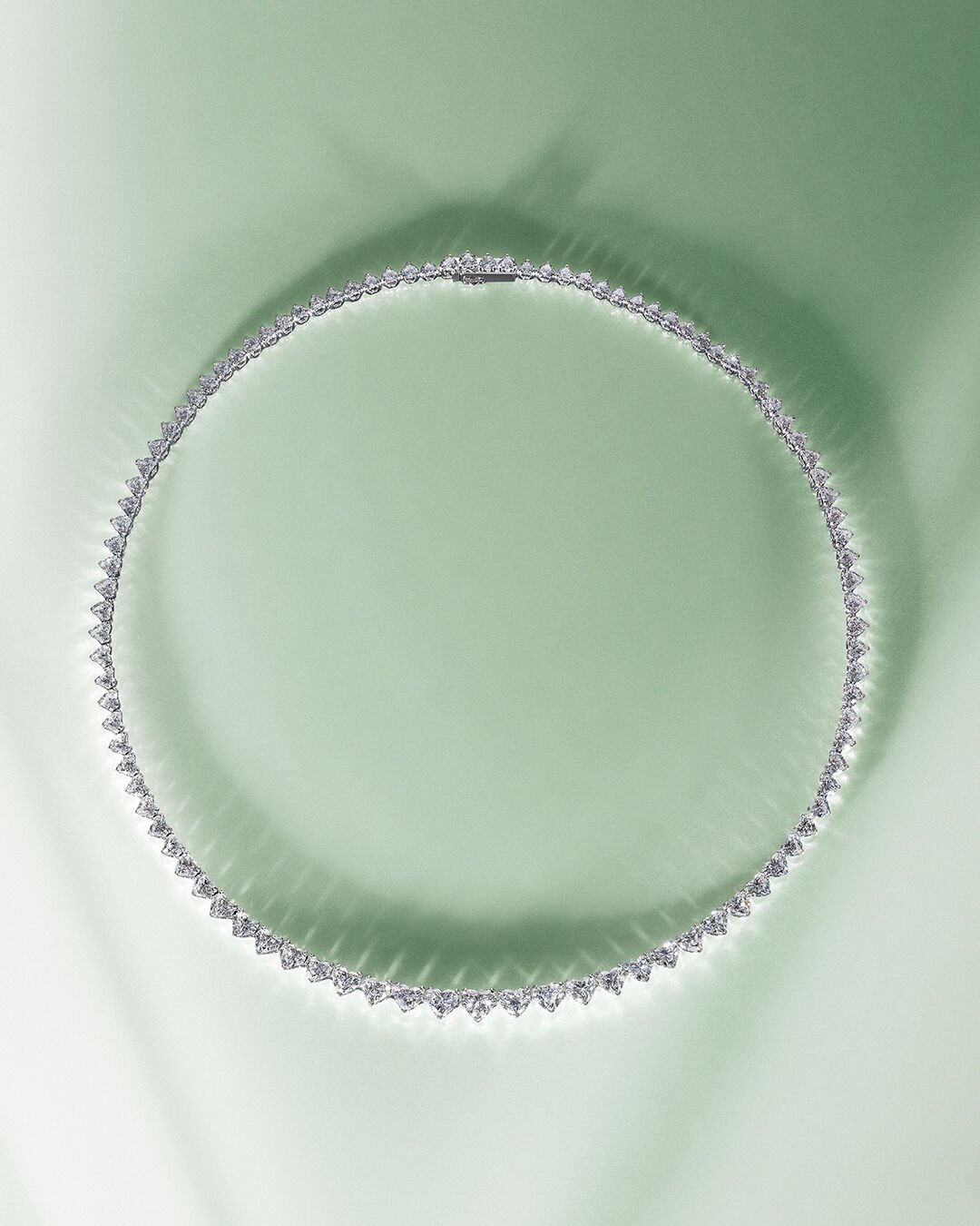 Image shows Graff Diamond Heart Shape Pendant