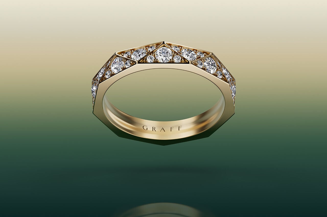 Graff Brand Ambassador Sana wearing Laurence Graff Signature jewellery