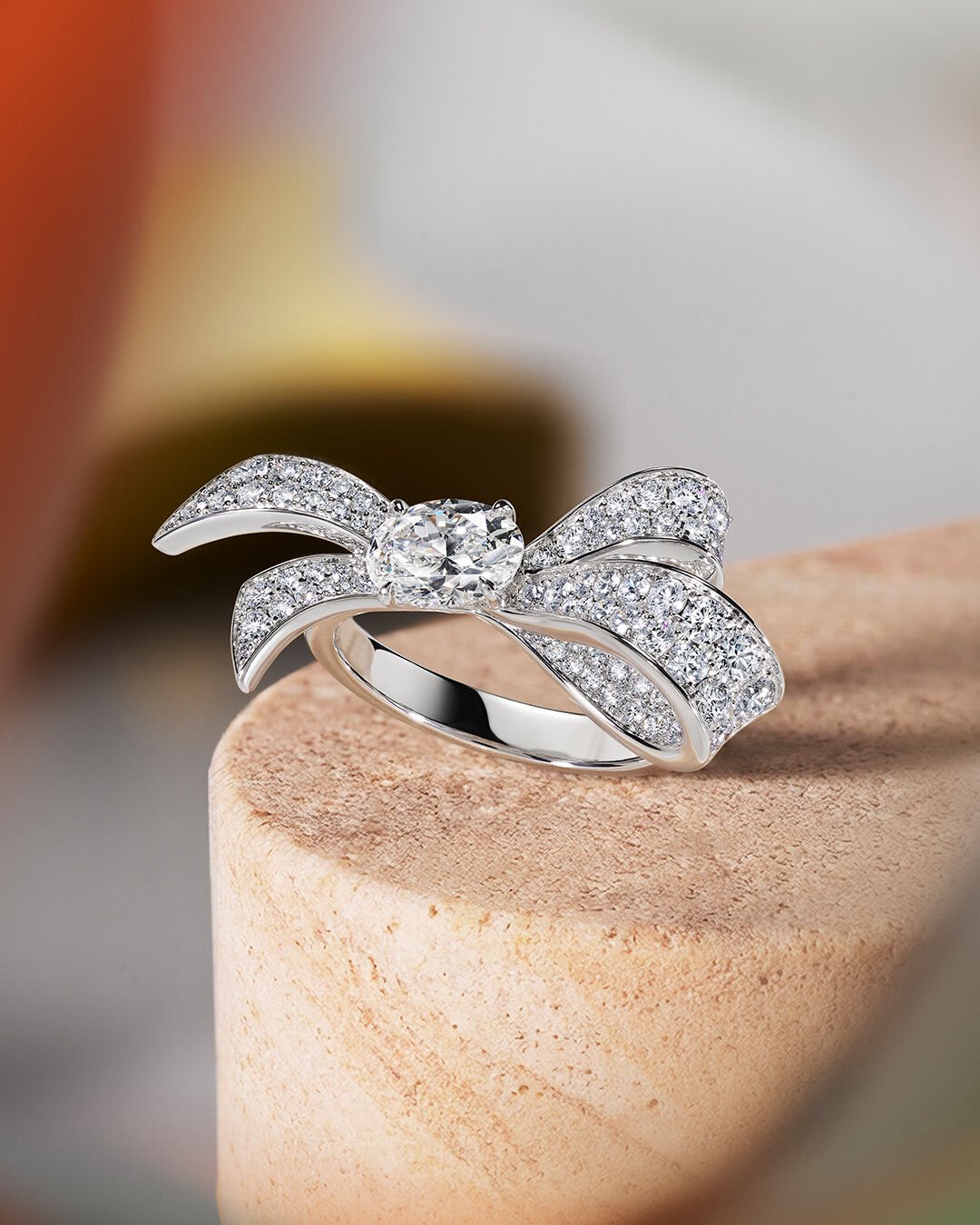 Eid Gifts - image shows model wearing Emerald cut Eternity band and Emerald Cut Diamond Tennis Bracelet