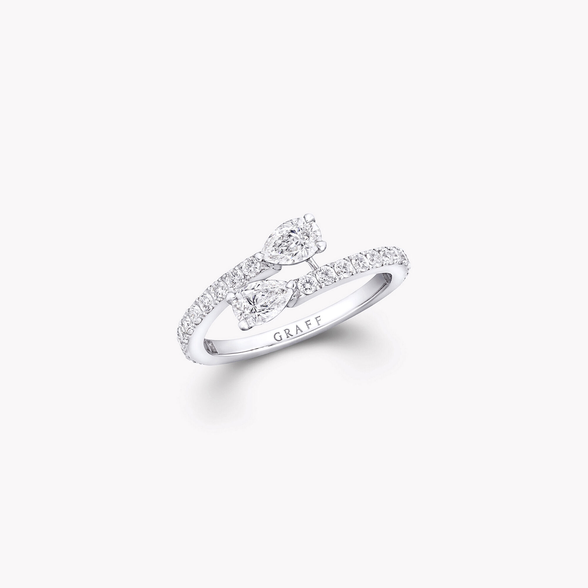 Duet Wraparound Diamond Ring — RGR779