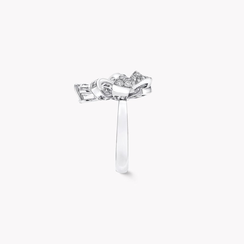 Tilda's Bow Classic Diamond Drop Ring