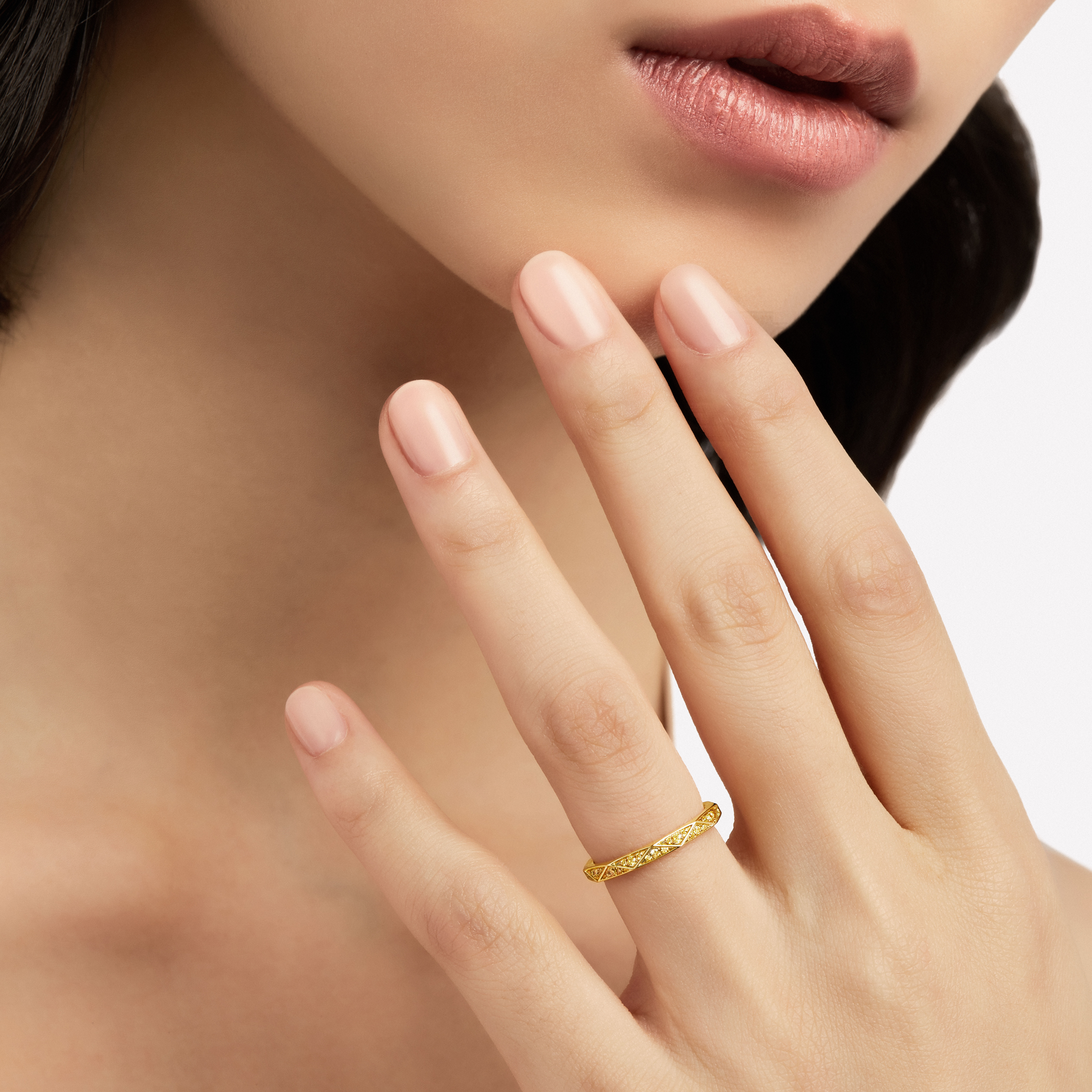 JP MADE TO MEASURE BEZEL SET ROUND DIAMOND RING | Jane Pope Jewelry