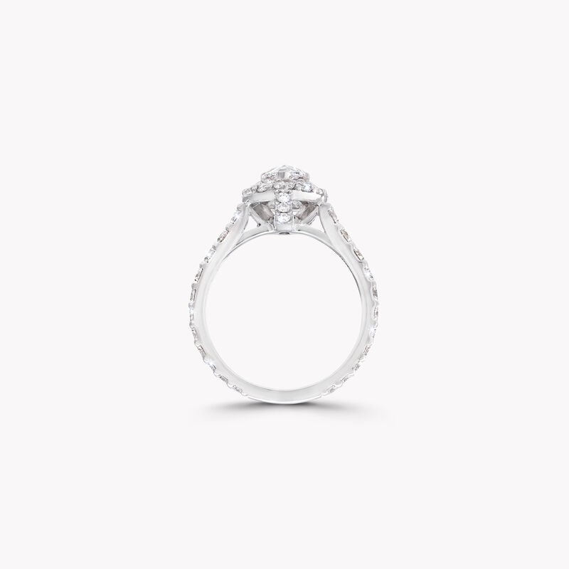 Icon Pear Shape Diamond Engagement Ring