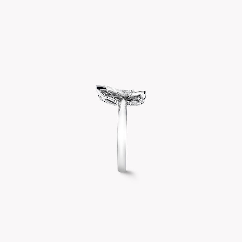 Pav&eacute; Butterfly Diamond Small Ring