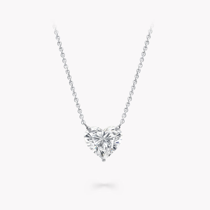 Heart Shape Diamond Pendant
