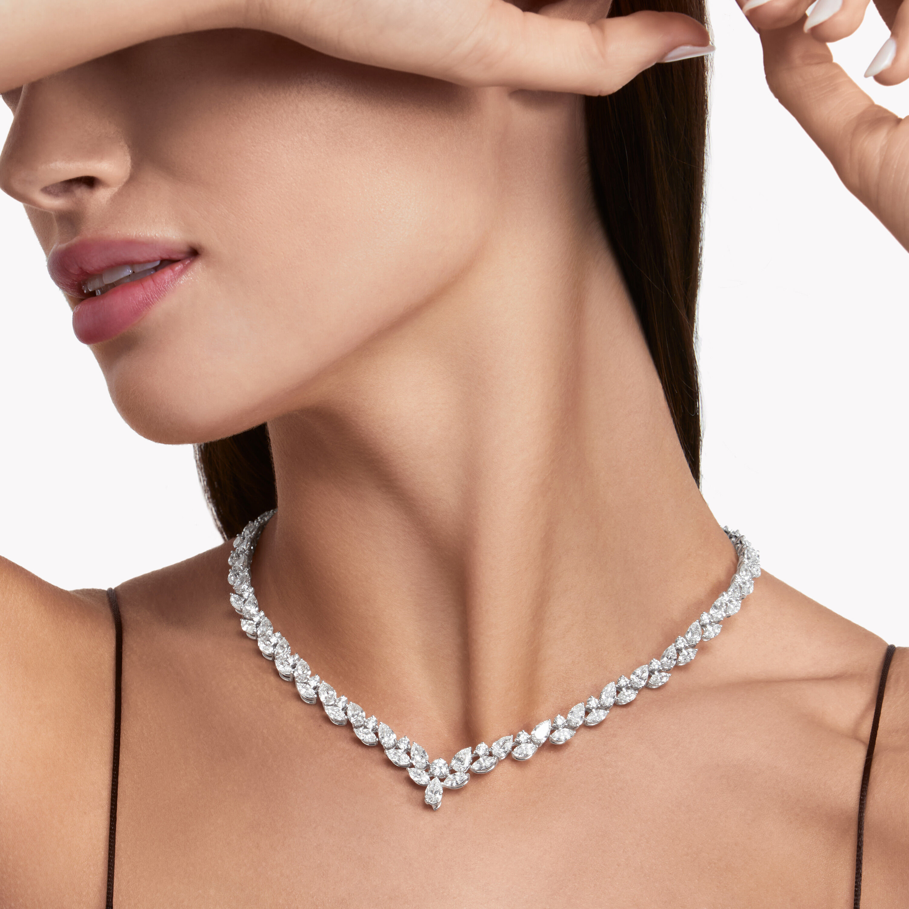Multi-shape Diamond Necklace, Platinum & White Gold | Graff
