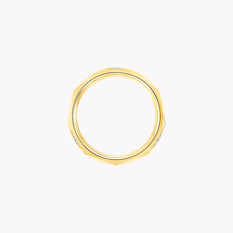 Laurence Graff Signature Faceted Diamond Band