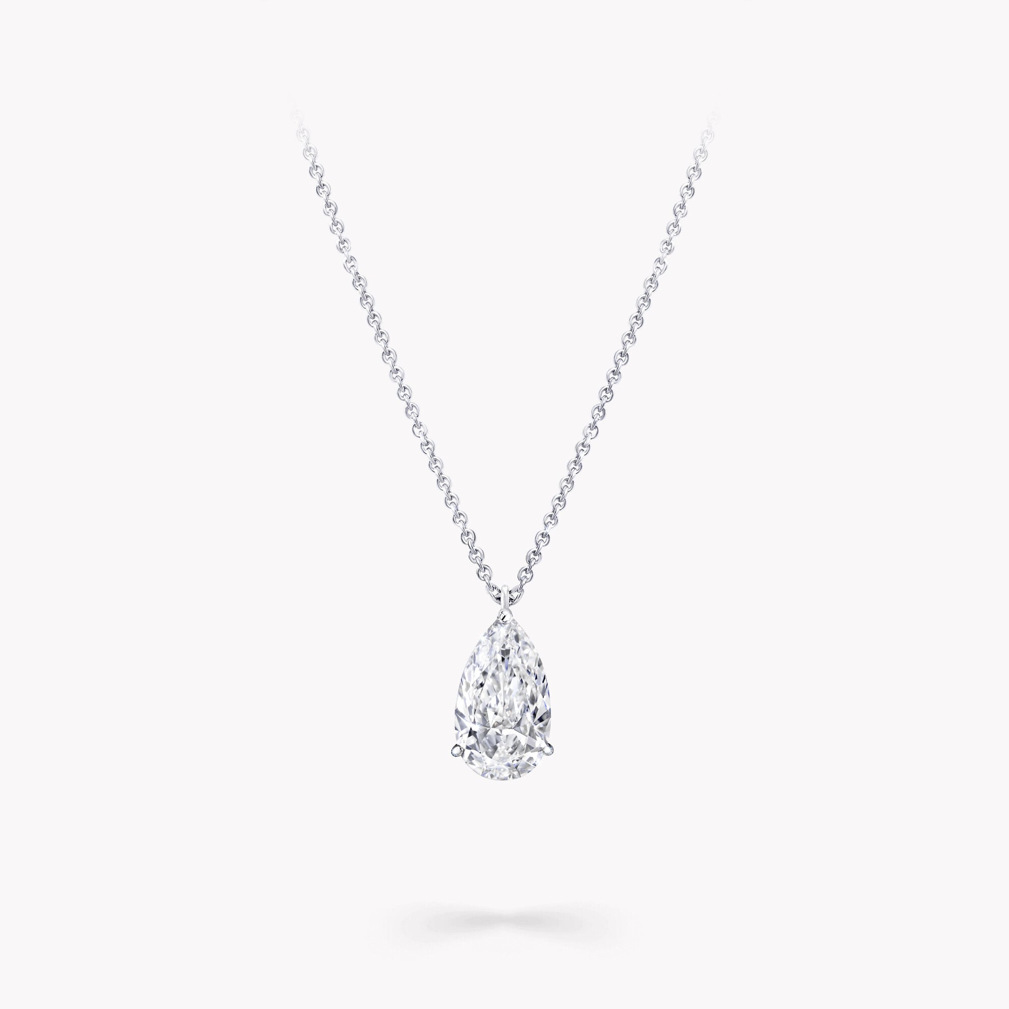 Pear Shape Diamond Solitaire Pendant | Classic Graff | Graff