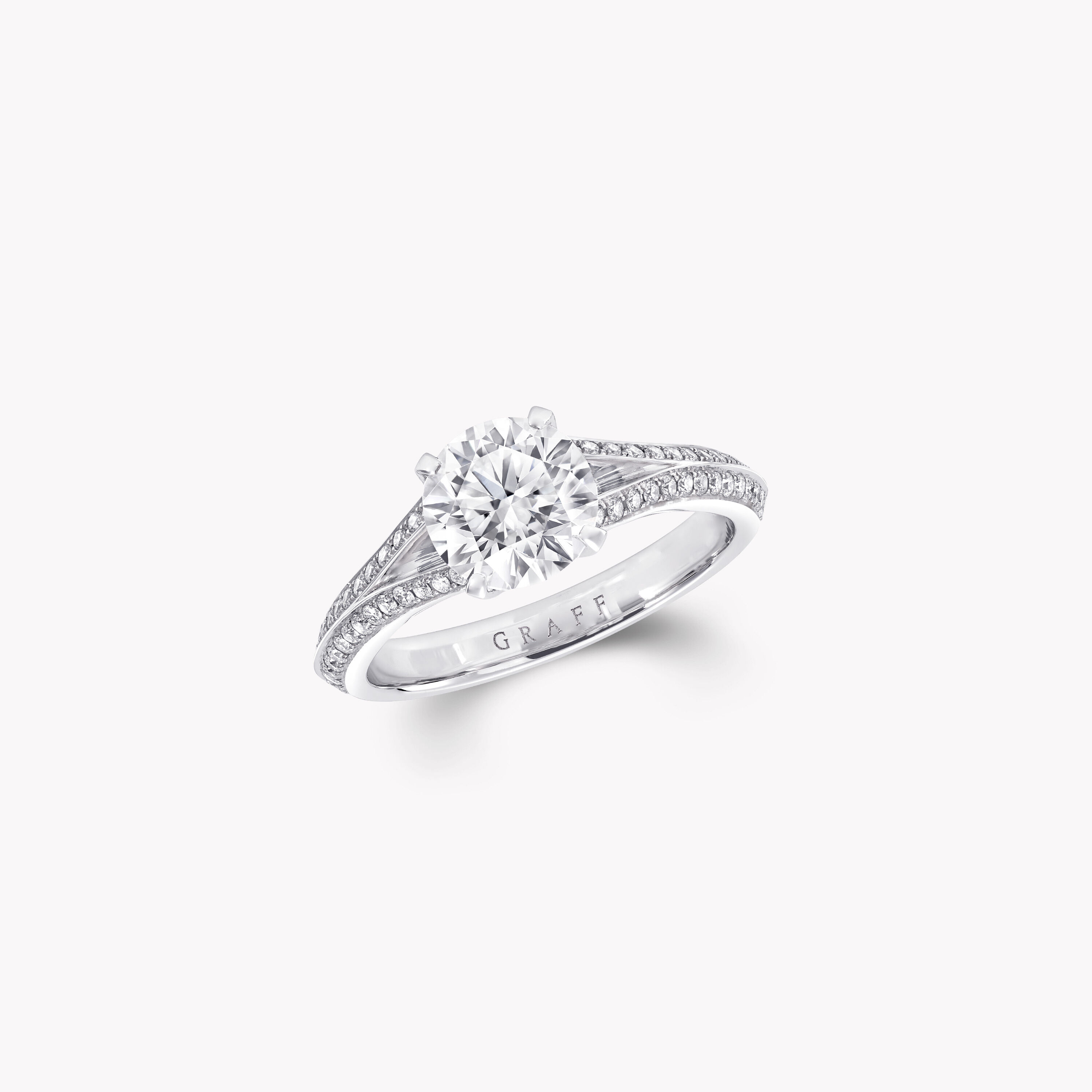 Platinum diamond engagement rings | 123GOLD