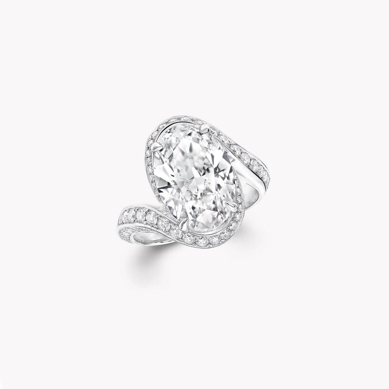 Oval Diamond High Jewellery Ring