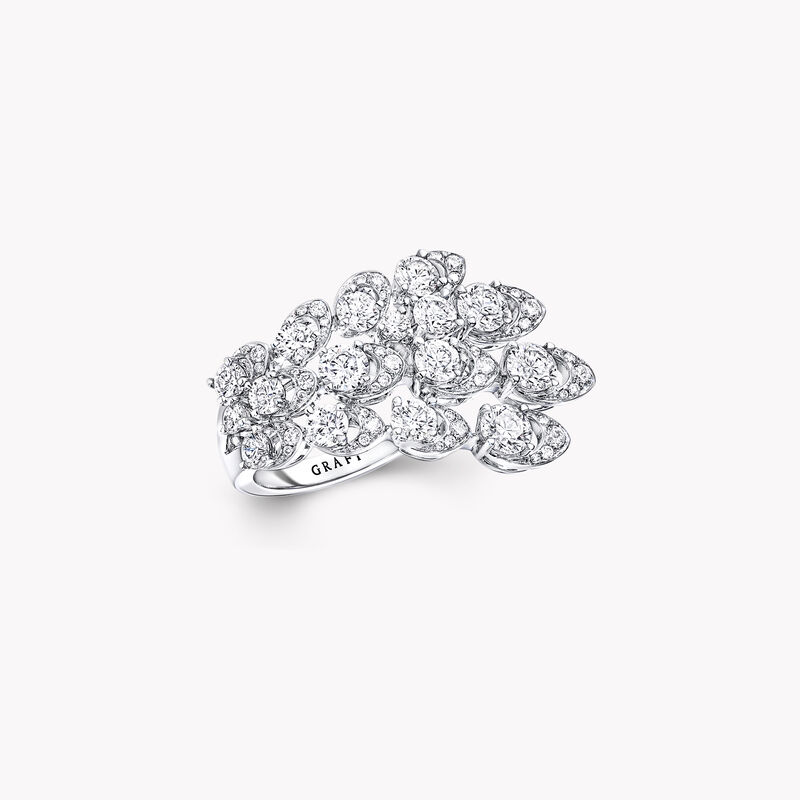 Graff Gateway Triple Row Diamond Ring