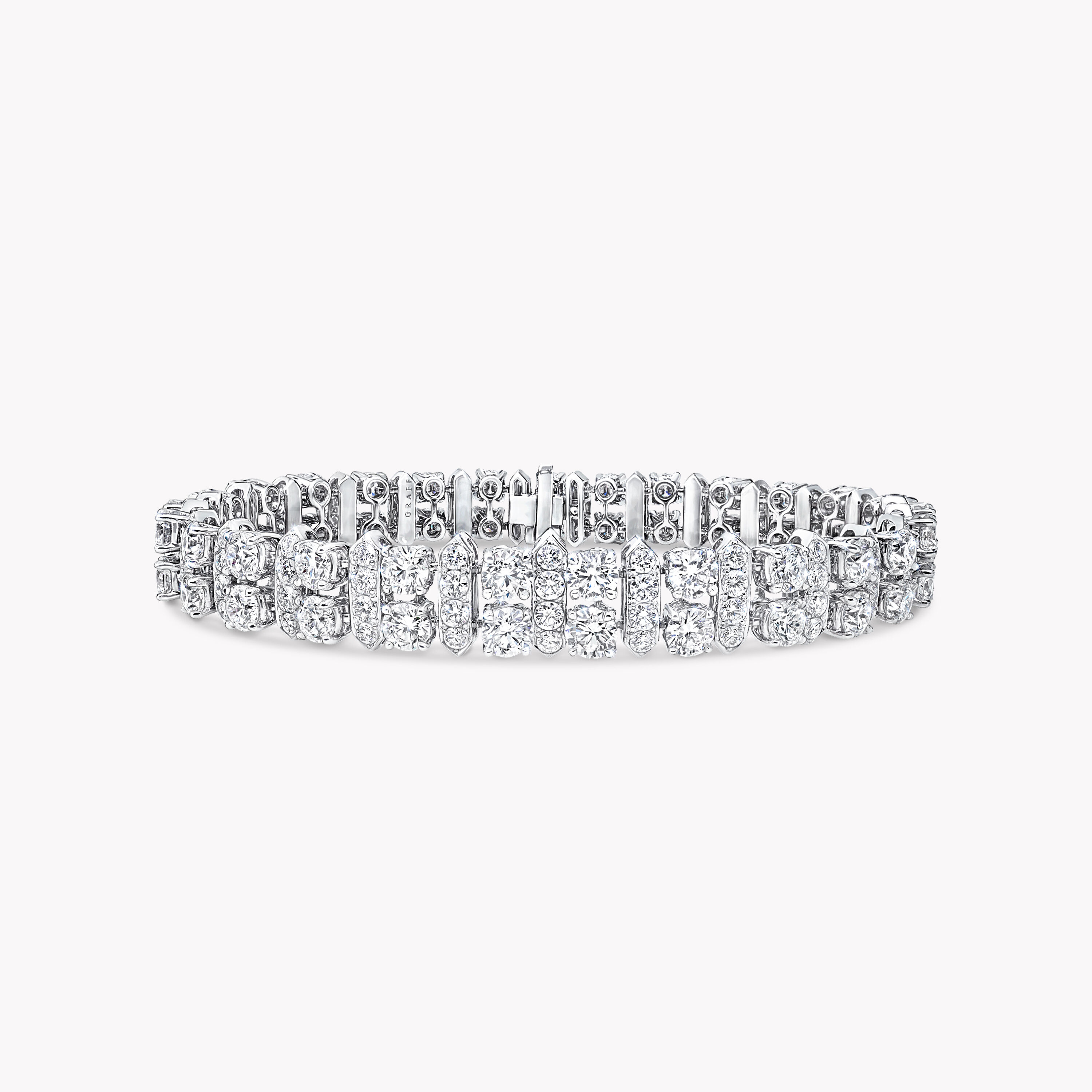 ナイトムーン ダイヤモンド ブレスレット, ホワイトゴールド - Graff