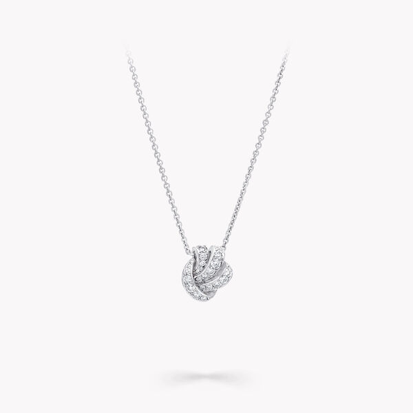 Tilda’s Bow Pavé Diamond Pendant, , hi-res