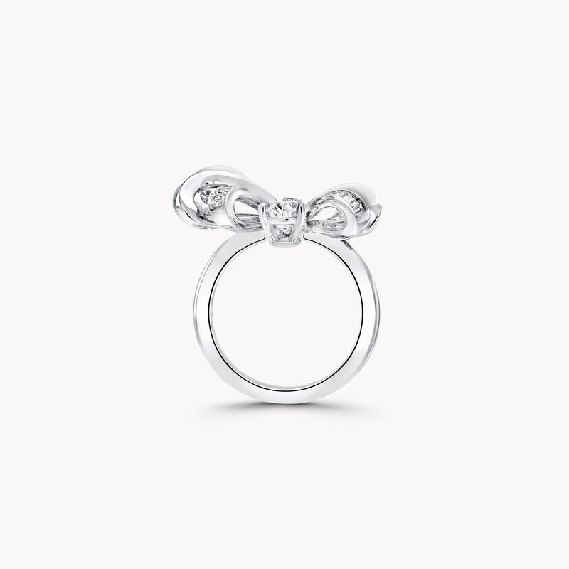 Tilda's Bow Classic Diamond Drop Ring