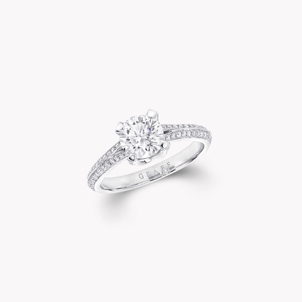 Legacy圓形鑽石訂婚戒指, , hi-res