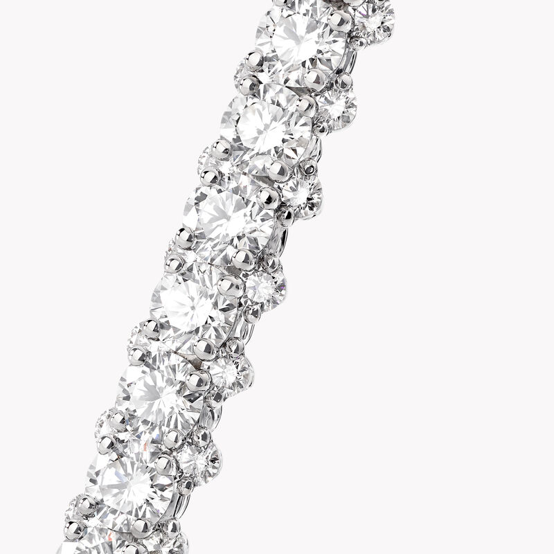 Triple Row Diamond Bracelet, , hi-res
