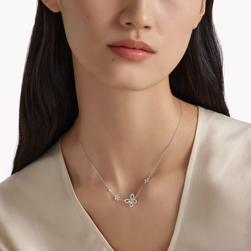 Butterfly Diamond Pendant