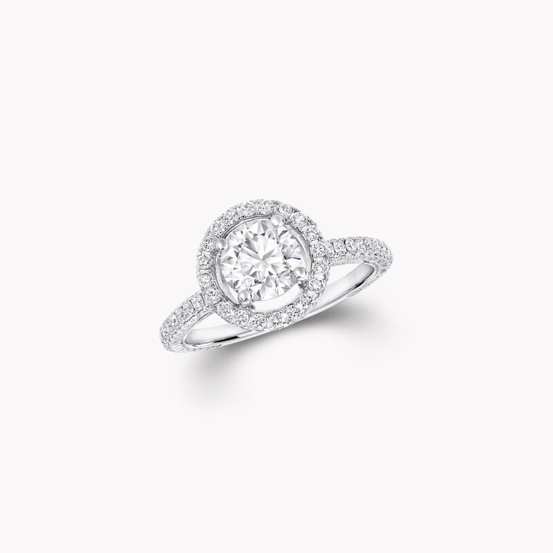 Constellation Round Diamond Engagement Ring, , hi-res