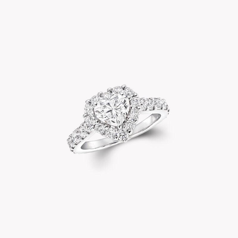 Icon Heart Shape Diamond Engagement Ring