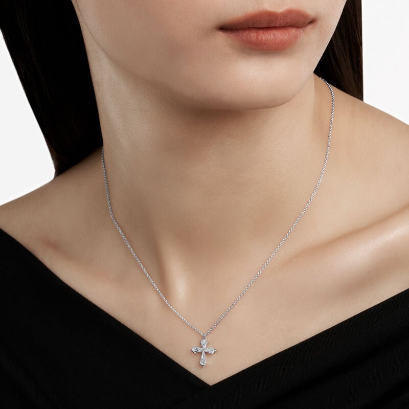Cross Diamond Pendant