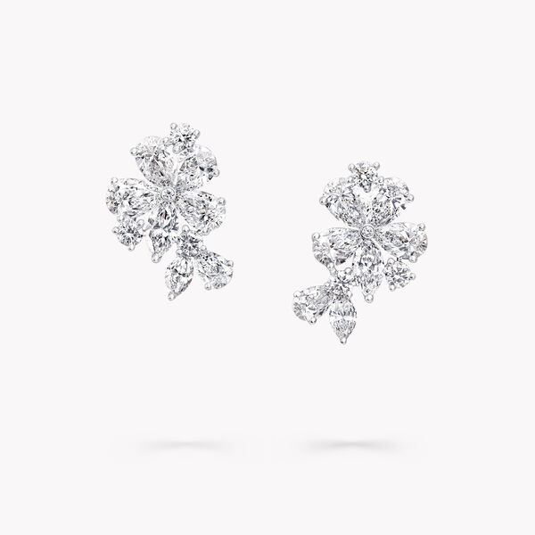 Carissa Diamond Stud Earrings, , hi-res