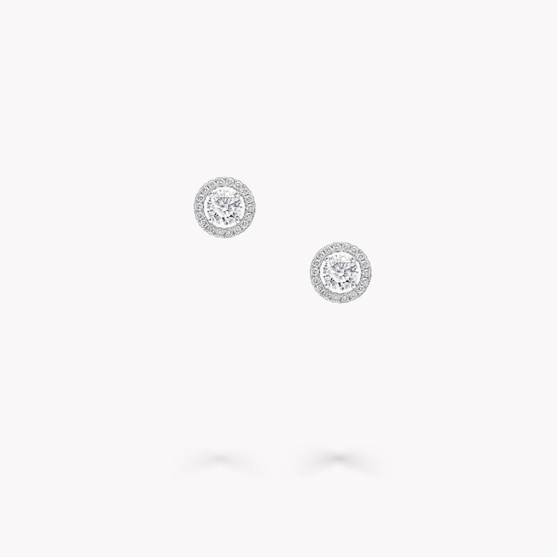 Constellation Round Diamond Stud Earrings
