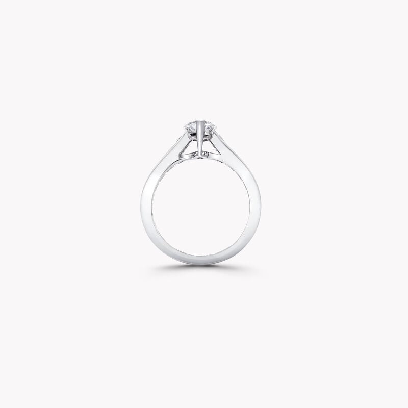 Bague de fian&ccedil;ailles en diamants taille marquise Flame