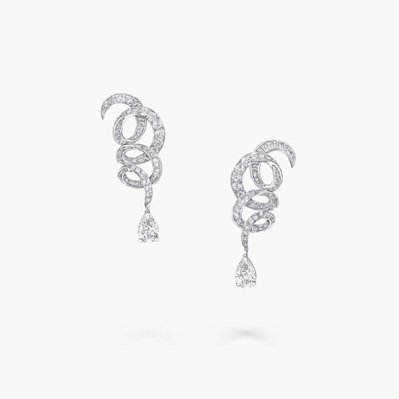 Inspired by Twombly Diamond Drop Earrings