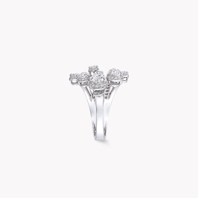 Duet Pear Shape Diamond Ring