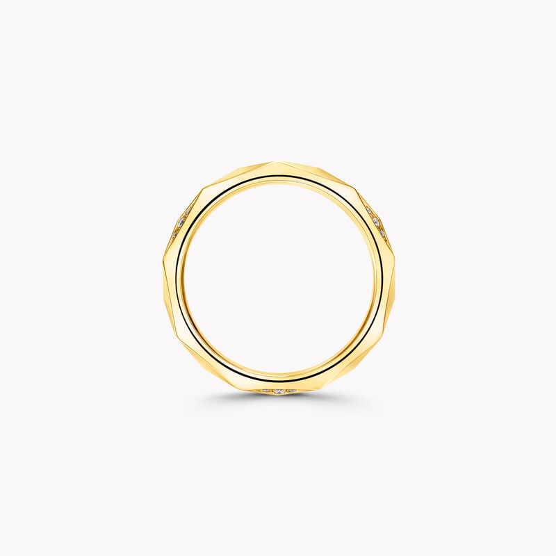 Laurence Graff Signature Faceted Diamond Band